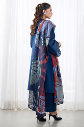 Maria .B. - Winter 3PC Dhanak Embroidered Suit - SS0472